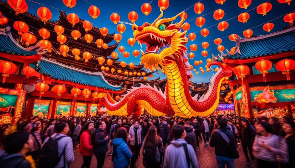 Floating Dragon New Year Festival Ultra Megaways Hold & Spin